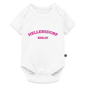 Berlin - Hellersdorf - Berlinerin - Berliner Bär - Baby Premium Kurzarmbody - Weiß - Vorne