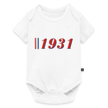 Year 1931 - Baby Premium short-sleeve bodysuit - white - Front