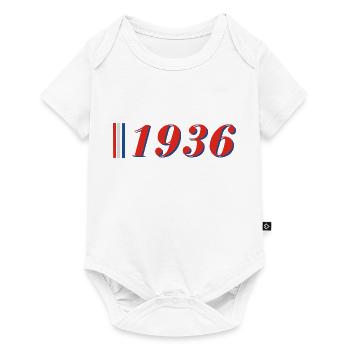 Year 1936 - Baby Premium short-sleeve bodysuit - white - Front