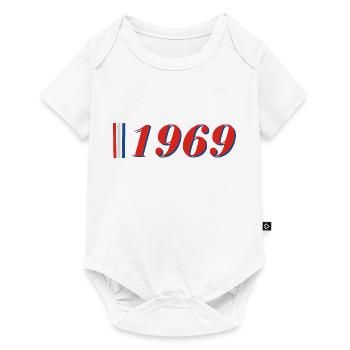 Année 1969 - Body à manches courtes Premium Bébé - blanc - Devant