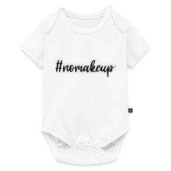 NOMAKE-up - Baby Premium Kurzarmbody - Weiß - Vorne