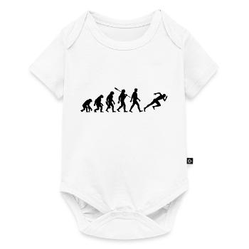 Evolution Sprinter - Athlétisme - Body à manches courtes Premium Bébé - blanc - Devant