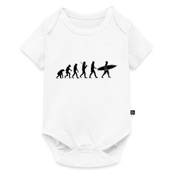 Wassersport - Baby Premium Kurzarmbody - Weiß - Vorne