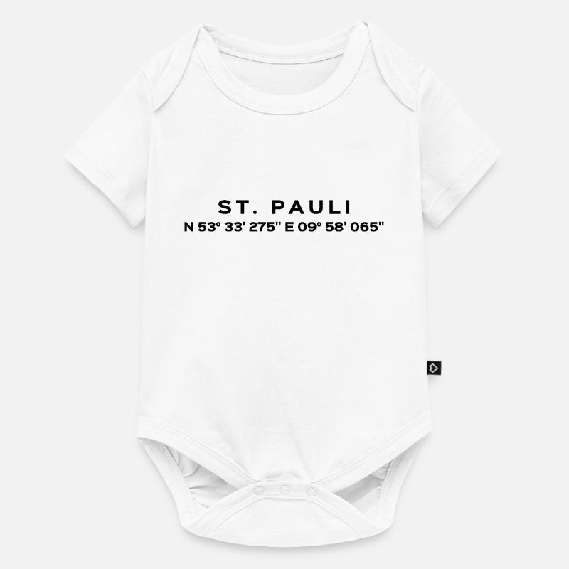 St. Pauli - Body à manches courtes Premium Bébé - blanc