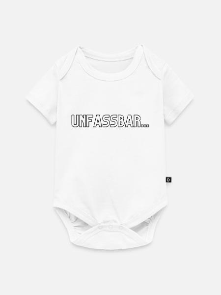 Unfassbar - Baby Premium Kurzarmbody - Weiß