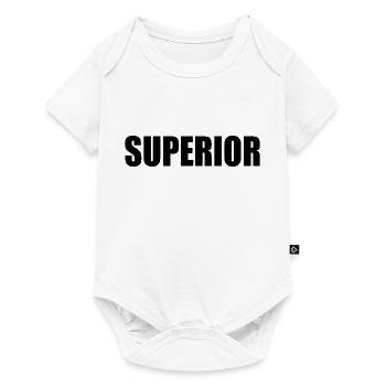 superior - Baby Premium short-sleeve bodysuit - white - Front