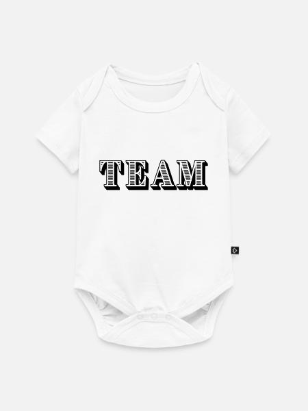 Team - Baby Premium Kurzarmbody - Weiß