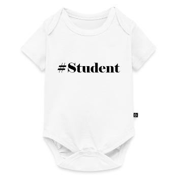 #Student logo - Body à manches courtes Premium Bébé - blanc - Devant