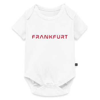 T-shirt Francfort – Skyline Love - Body à manches courtes Premium Bébé - blanc - Devant