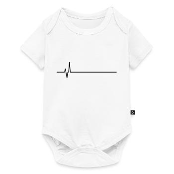 flatline - Body à manches courtes Premium Bébé - blanc - Devant