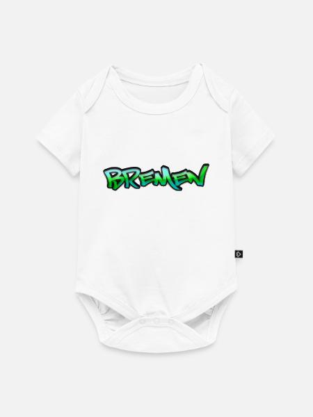 Gangster Bremen - Baby Premium Kurzarmbody - Weiß