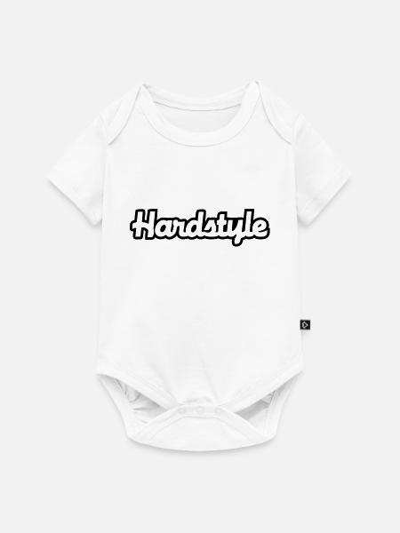 Hardstyle__V051 - Baby Premium Kurzarmbody - Weiß