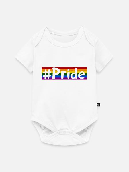 Pride - Baby Premium Kurzarmbody - Weiß
