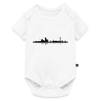 Dusseldorf Skyline - Body à manches courtes Premium Bébé - blanc - Devant