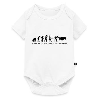 (snooker_final) - Baby Premium Kurzarmbody - Weiß - Vorne