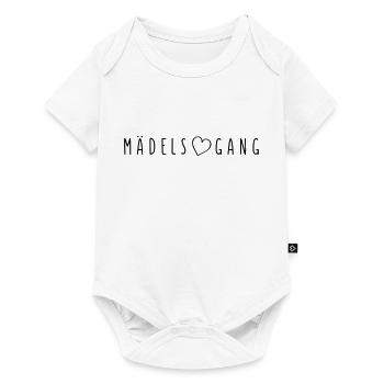 maedels gang herz design - Baby Premium Kurzarmbody - Weiß - Vorne