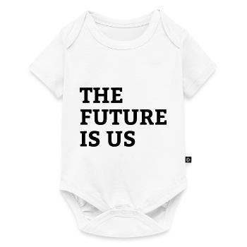 L'avenir c'est nous - Sauver le cadeau climatique - Body à manches courtes Premium Bébé - blanc - Devant