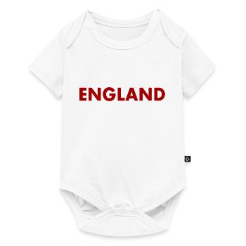 England - Baby Premium short-sleeve bodysuit - white - Front