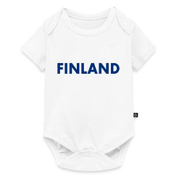 finlande - Body à manches courtes Premium Bébé - blanc - Devant