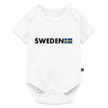 Sweden - Baby Premium short-sleeve bodysuit - white - Front