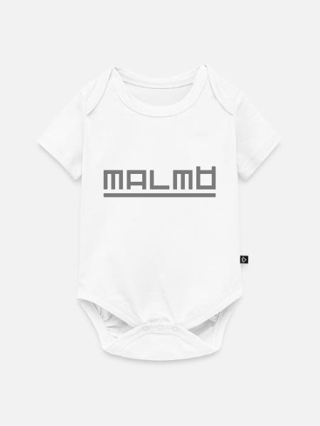 Malmö - Baby Premium Kurzarmbody - Weiß