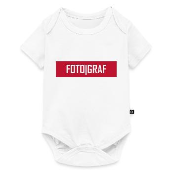 Fotograf - Baby Premium Kurzarmbody - Weiß - Vorne