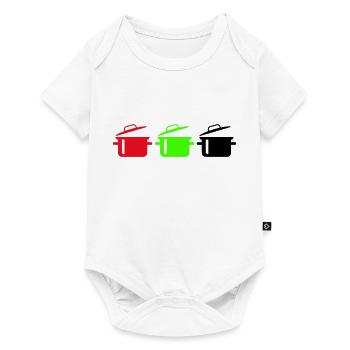 pots - Baby Premium short-sleeve bodysuit - white - Front