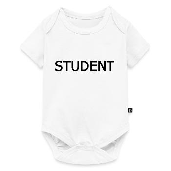 Student - Baby Premium Kurzarmbody - Weiß - Vorne