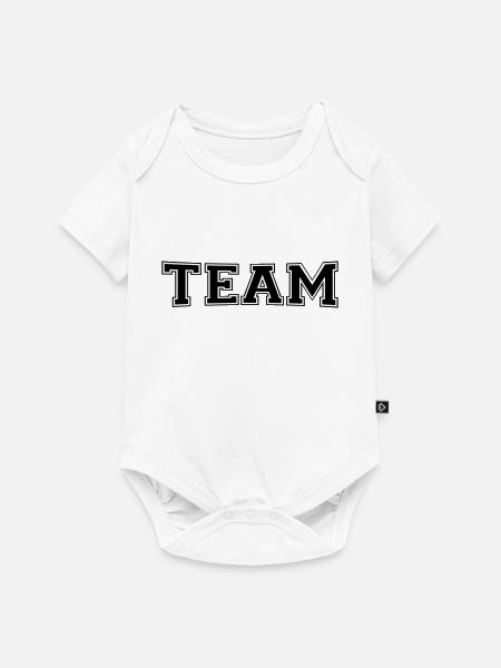Team - Baby Premium Kurzarmbody - Weiß