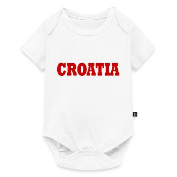 Croatia - Baby Premium short-sleeve bodysuit - white - Front