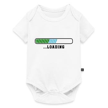 loading - Baby Premium Kurzarmbody - Weiß - Vorne