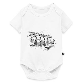 bridge bridge architecture architecture build2 - Baby Premium short-sleeve bodysuit - white - Front