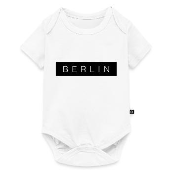 Berlin Block Modern Text Gift - Baby Premium short-sleeve bodysuit - white - Front