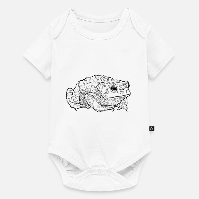 crapaud - Body à manches courtes Premium Bébé - blanc