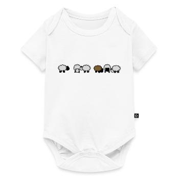 Sheep - Baby Premium short-sleeve bodysuit - white - Front
