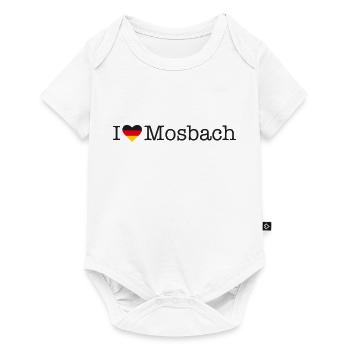 I love Mosbach - Baby Premium short-sleeve bodysuit - white - Front