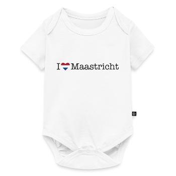 I love Maastricht - Baby Premium short-sleeve bodysuit - white - Front