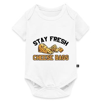 Stay Fresh Cheese Bags 17 - Baby Premium short-sleeve bodysuit - white - Front