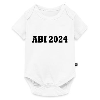 Abi 2024 - Baby Premium Kurzarmbody - Weiß - Vorne