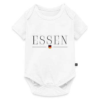 Essen, Allemagne T-Shirt Design de Style Élégance - Body à manches courtes Premium Bébé - blanc - Devant