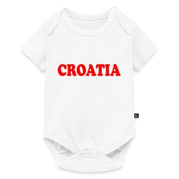 Croatia - Baby Premium short-sleeve bodysuit - white - Front