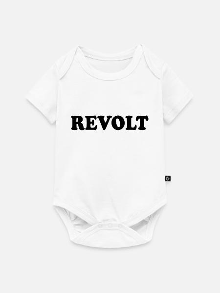 Revolt - Baby Premium Kurzarmbody - Weiß
