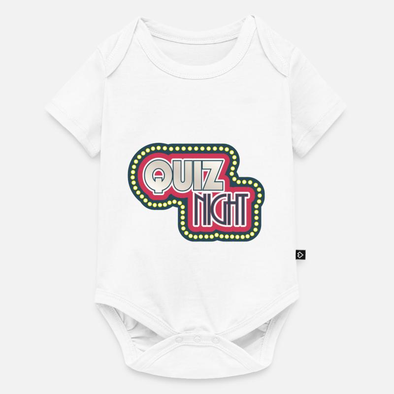 Quiz Night / Playshirt - Body à manches courtes Premium Bébé - blanc
