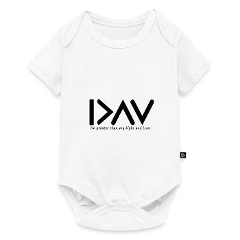 Je suis plus que mes hauts et des bas - Body à manches courtes Premium Bébé - blanc - Devant