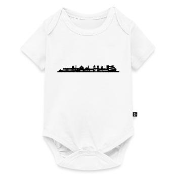 Skyline Potsdam longue - Body à manches courtes Premium Bébé - blanc - Devant