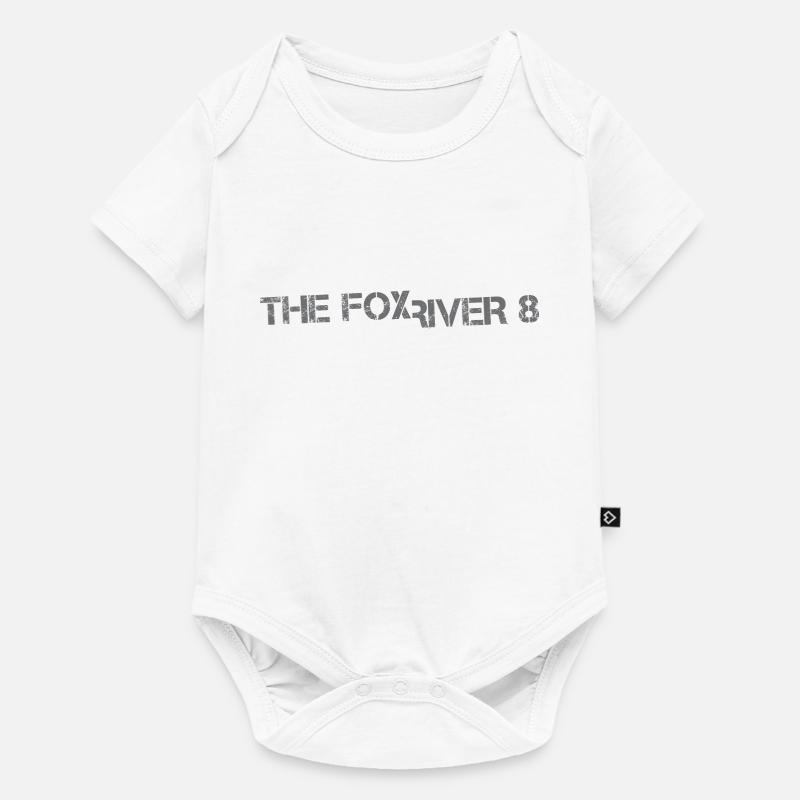 The Fox River 8 - Body à manches courtes Premium Bébé - blanc