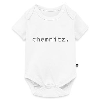 chemnitz. - Baby Premium Kurzarmbody - Weiß - Vorne
