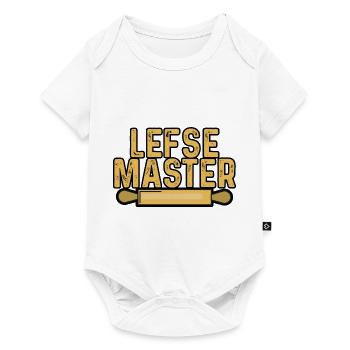 Lefse Master 7 - Baby Premium Kurzarmbody - Weiß - Vorne