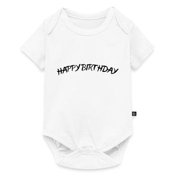 Bon anniversaire - Body à manches courtes Premium Bébé - blanc - Devant
