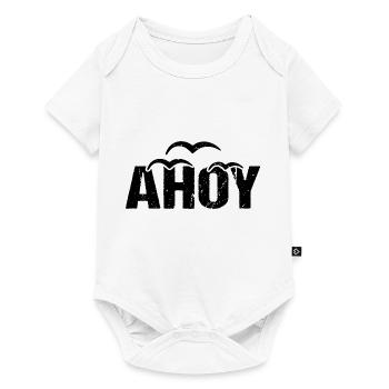Ahoy Lake Greeting Coast - Baby Premium short-sleeve bodysuit - white - Front